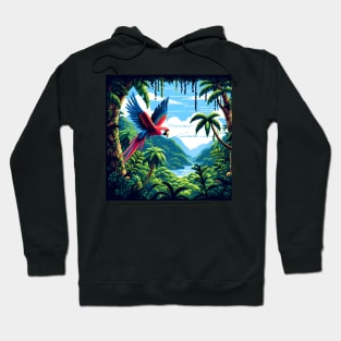 parrot lover- jungle parrot lover Hoodie